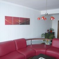  Tapeta a malba  v obývacím pokoji